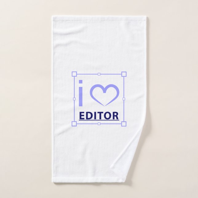 Soy editor (Toalla de mano)