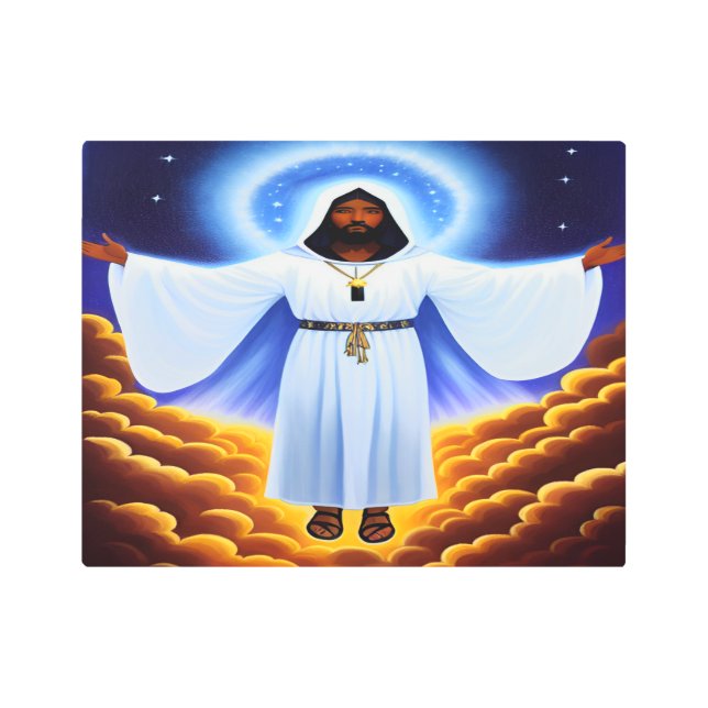 Soy El Arte Pared Metalizado Ligero (Anverso)