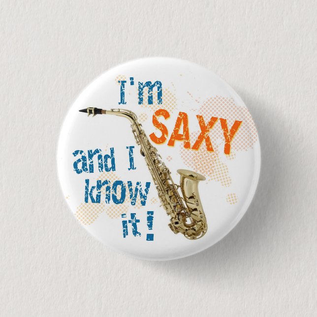 Soy el botón Saxy (Anverso)