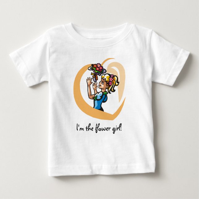 ¡Soy el chica de flores! Camiseta (Anverso)