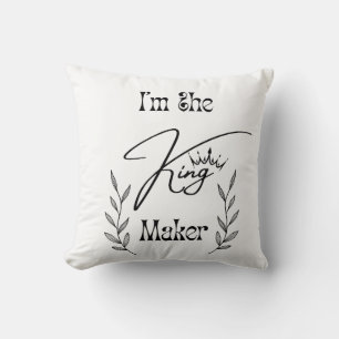 Soy el Cojín decorativo King Maker