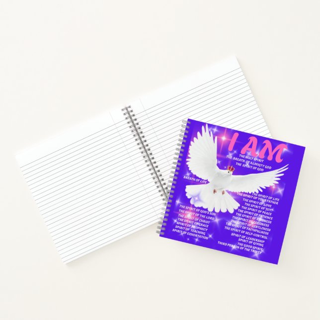 Soy El Cuaderno Espiral De Espíritu Santo (Interior)