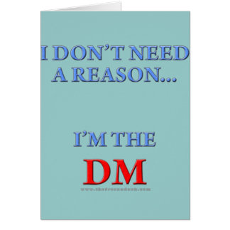 Soy el DM