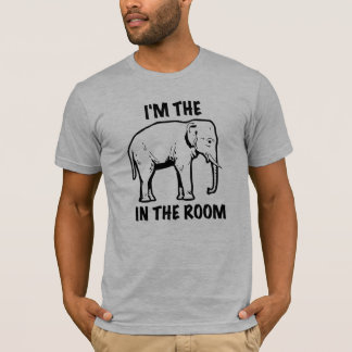 Soy EL ELEFANTE EN la camiseta gráfica del ~ del