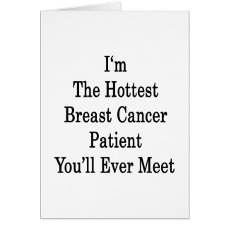Soy el enfermo de cáncer más caliente del pecho