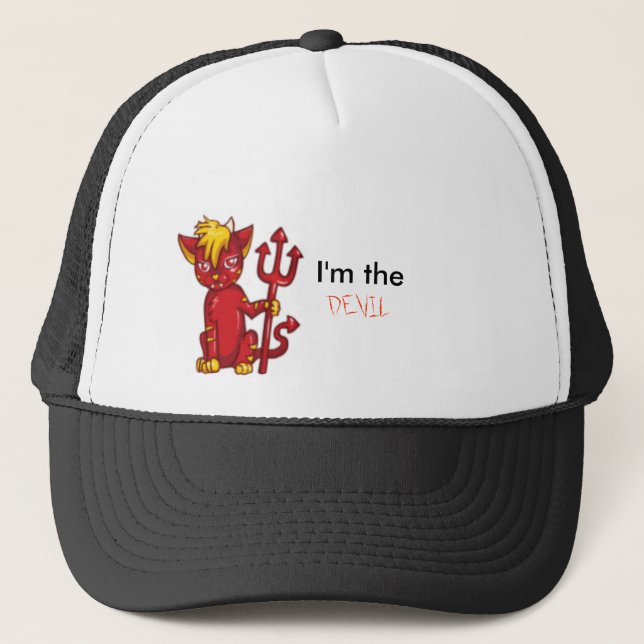 Soy el gorra del diablo (Anverso)