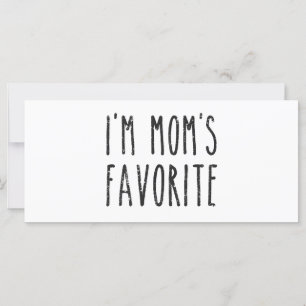 Soy el hijo favorito de mamá o la hija