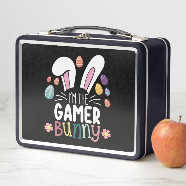 Soy el juego de pascua de gamer Bunny (In situ)