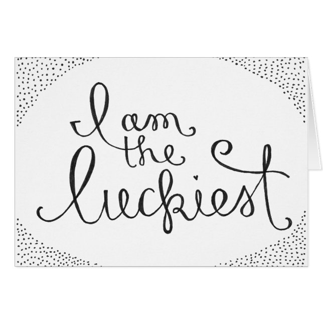 Soy el más afortunado (Anverso (Horizontal))