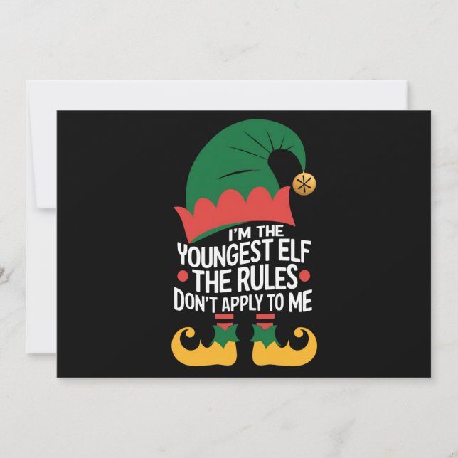 Soy el Navidad más joven de la familia con pareja  (Anverso)