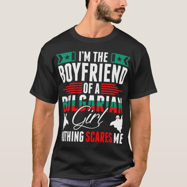 Soy El Novio De Una Camiseta Chica Búlgara (Anverso)