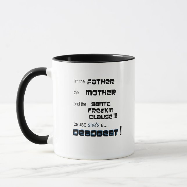 Soy el padre, es una taza de café mortífera (Izquierda)