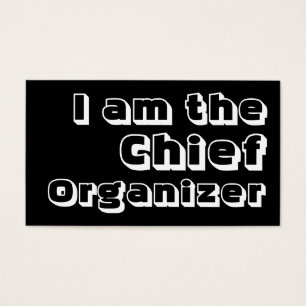 Soy el principal organizador