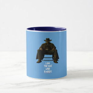 Soy El Que Llama   Frase Icónica en Taza de Café 