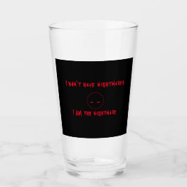 Soy el vaso de vidrio de la pesadilla