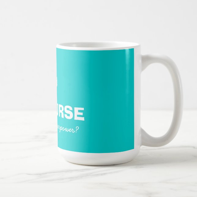 Soy enfermera cuál es su taza de café grande de la (Derecha)