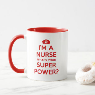 Soy enfermera cuál es su taza de la superpotencia