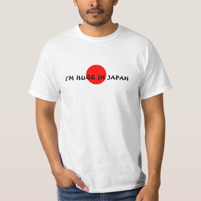 Soy enorme en la camisa de Japón (Anverso)