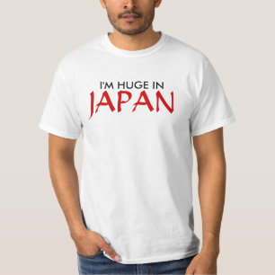 Soy enorme en la camisa de Japón