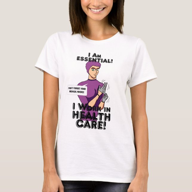 "¡Soy Esencial!" Camiseta (Anverso)