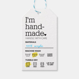 Soy etiquetas Minimalistas de cuidado de negocios