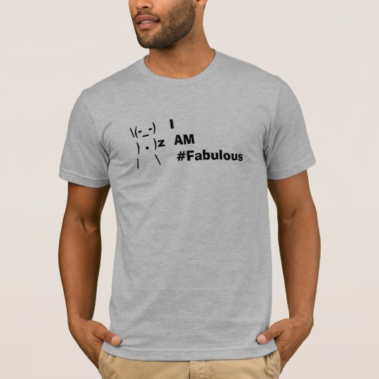 Soy #fabulous - la camiseta básica de los hombres