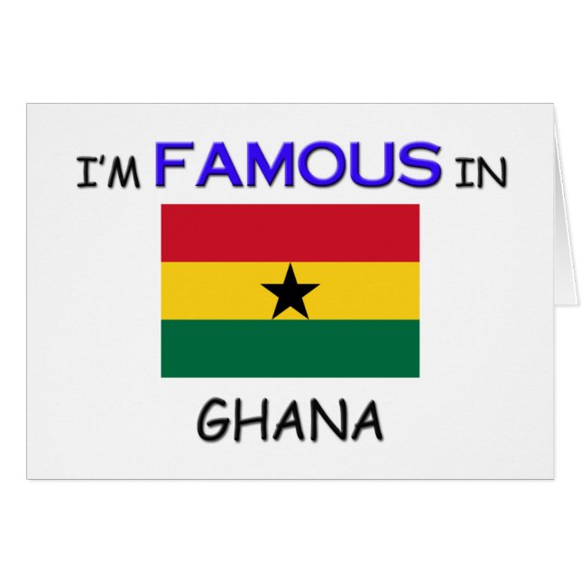 Soy famoso en GHANA (Anverso (Horizontal))