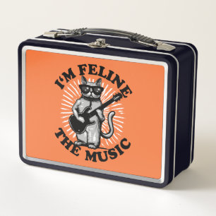 Soy Feline The Music   Gato del jugador de guitarr