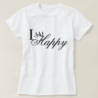 Soy feliz camiseta de oración metta de afirmación
