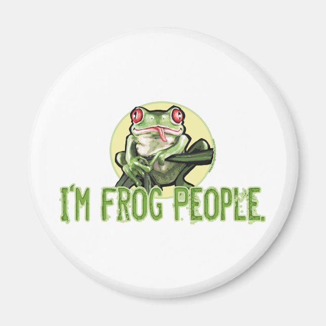 Soy Frog People. Imán (Frente)