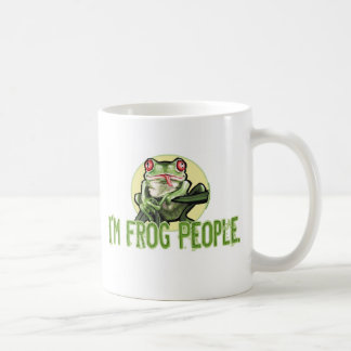 Soy Frog People. Taza