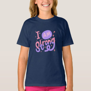Soy Fuerte Camiseta Inspiradora Motivacional   P