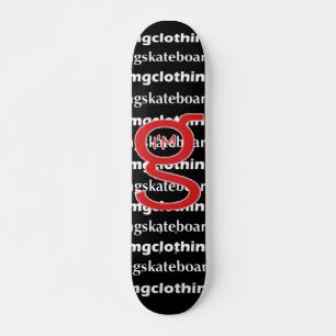 Soy G Skateboard - Logo rojo