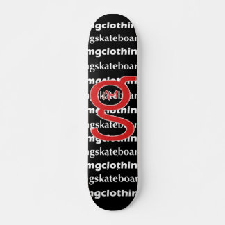 Soy G Skateboard - Logo rojo