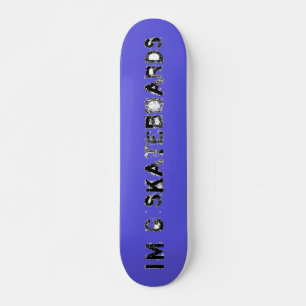 Soy G Skateboards (Acid Label FONT) - azul
