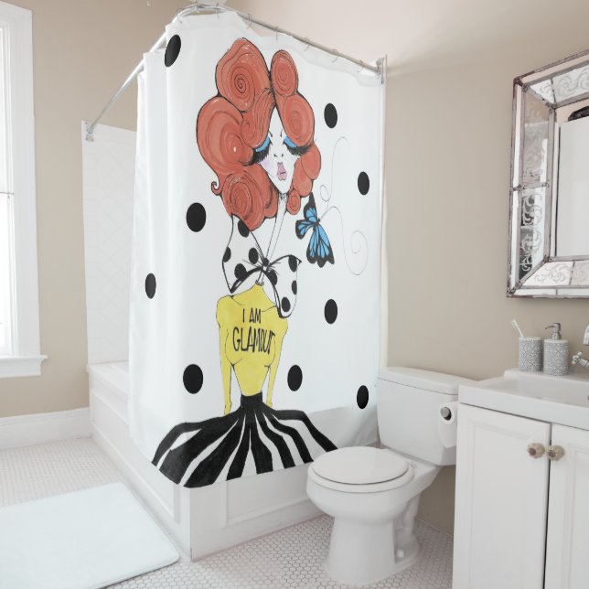 SOY GLAMOR Cortina De Ducha (In situ)