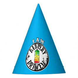 Soy gorra de fiesta con batería