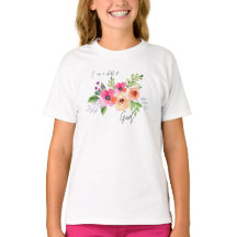 Soy hijo de la camiseta de los chicas de Dios