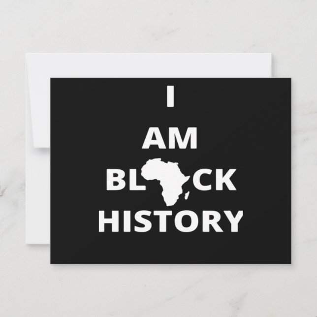 Soy Historia Negra - Clásico del Mes de la Histori (Anverso)