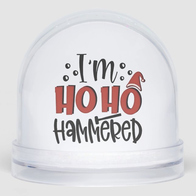 Soy Ho Ho Hammered Navidades Graciosos Noas Bebien (Anverso)