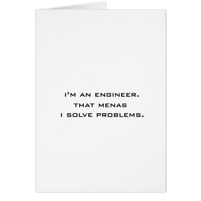 Soy ingeniero (Frente)