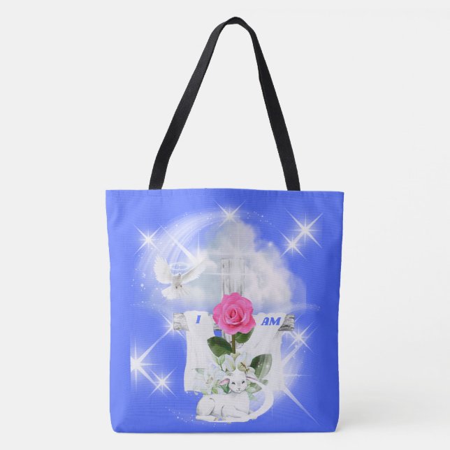 Soy La Bolsa De Tote Azul Resurrección (Anverso)