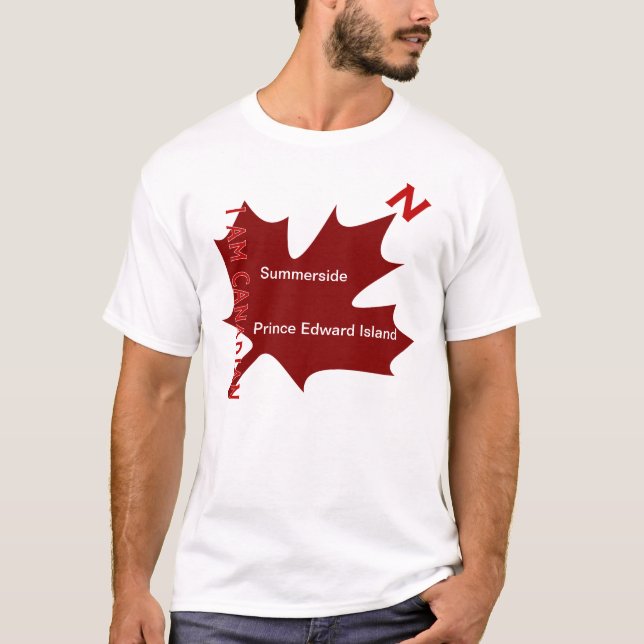 SOY la CAMISETA CANADIENSE #2 - personalizable (Anverso)
