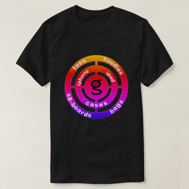Soy la camiseta con el logotipo G Target (Diseño del anverso)