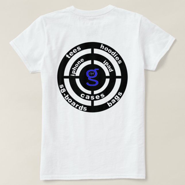 Soy la camiseta con el logotipo G Target (Reverso del diseño)