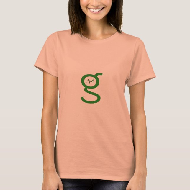 Soy la camiseta con logotipo G (Anverso)