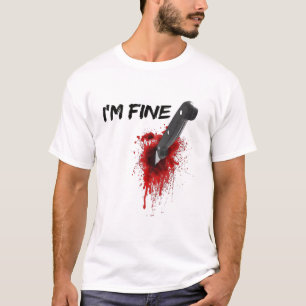 Soy la camiseta de Fine Bloody (Back side)