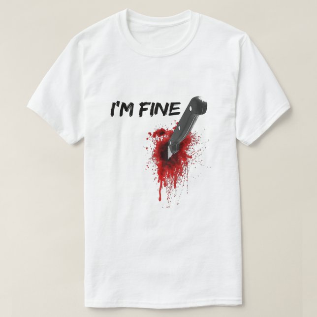 Soy la camiseta de Fine Bloody (Back side) (Diseño del anverso)