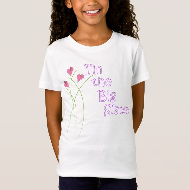 Soy la camiseta de la hermana grande (Anverso)