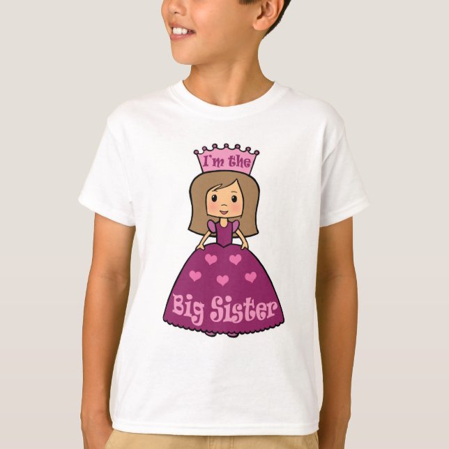 Soy la camiseta de la hermana grande (Anverso)